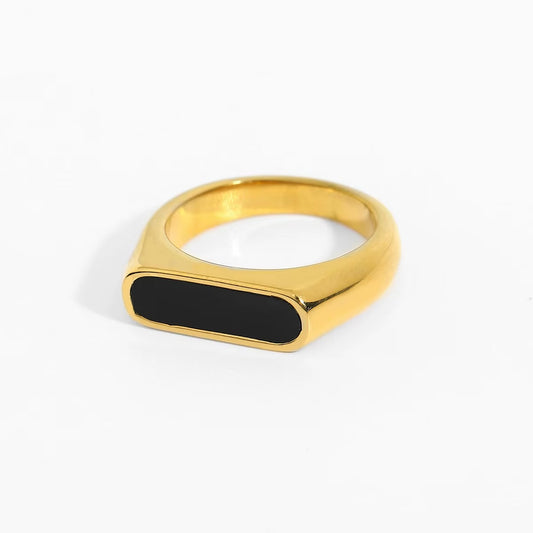 BLACK OPAL RING